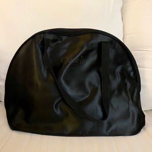 Chantelle Tote • Black Satin